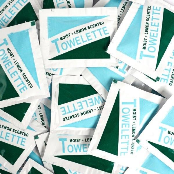 Wet Wipes Lemon Scented