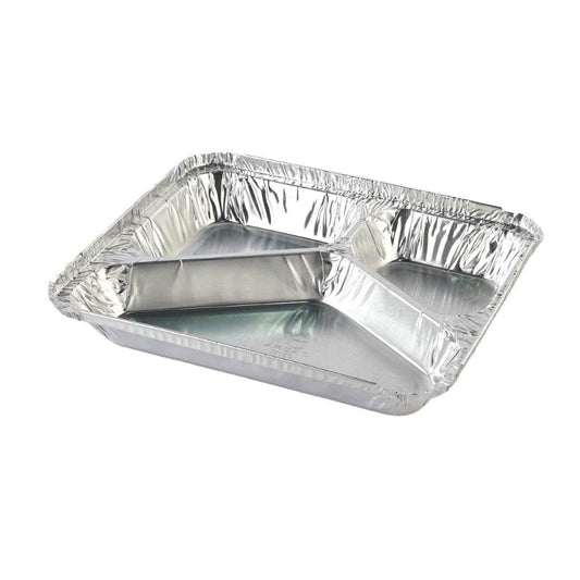 Aluminum Container 3 Compartment