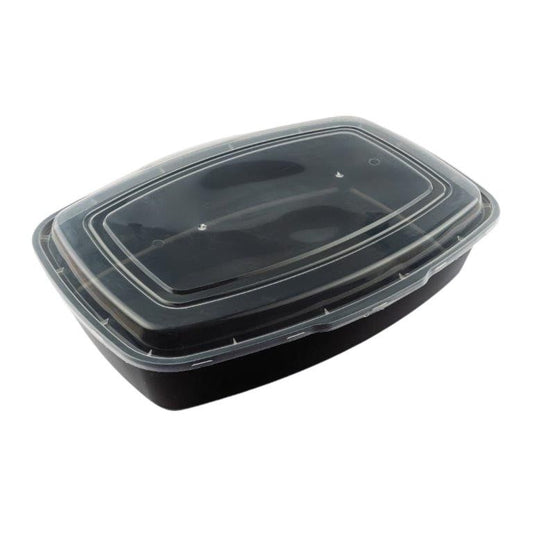 Black Microwaveable Container