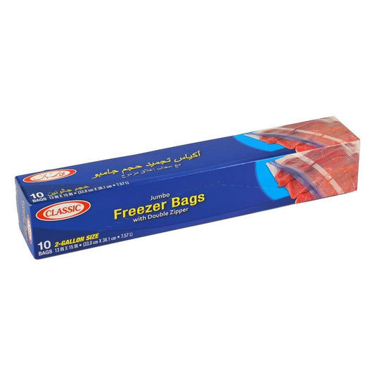 Classic Freezer Bags with Double Zipper