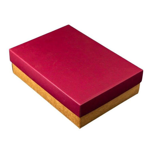 Maroon/Brown Rectangular Box