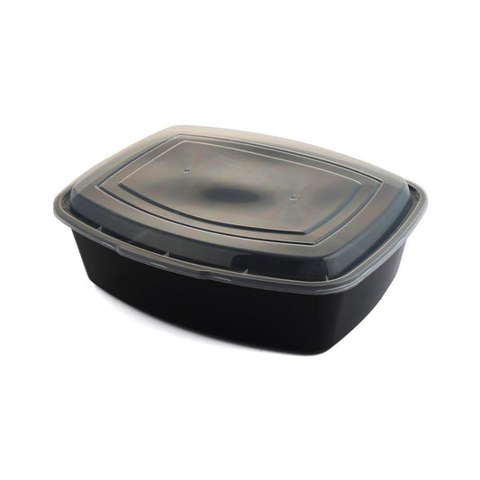 Black Microwaveable Container