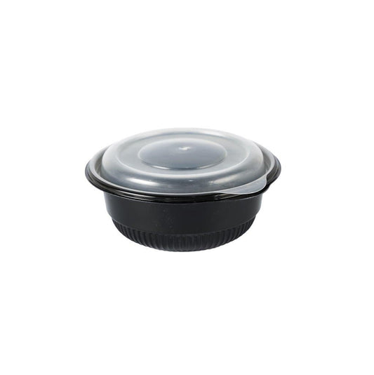 Black Microwaveable Bowl With Lid